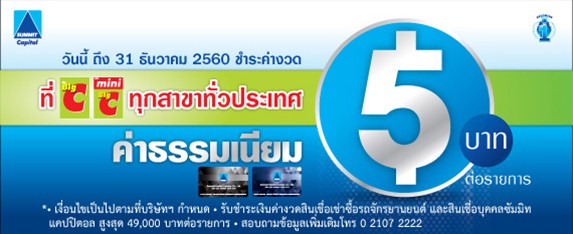 สินเชื่อบุคคลซัมมิท แคปปิตอล Summit_personal_loan อนุมัติง่าย